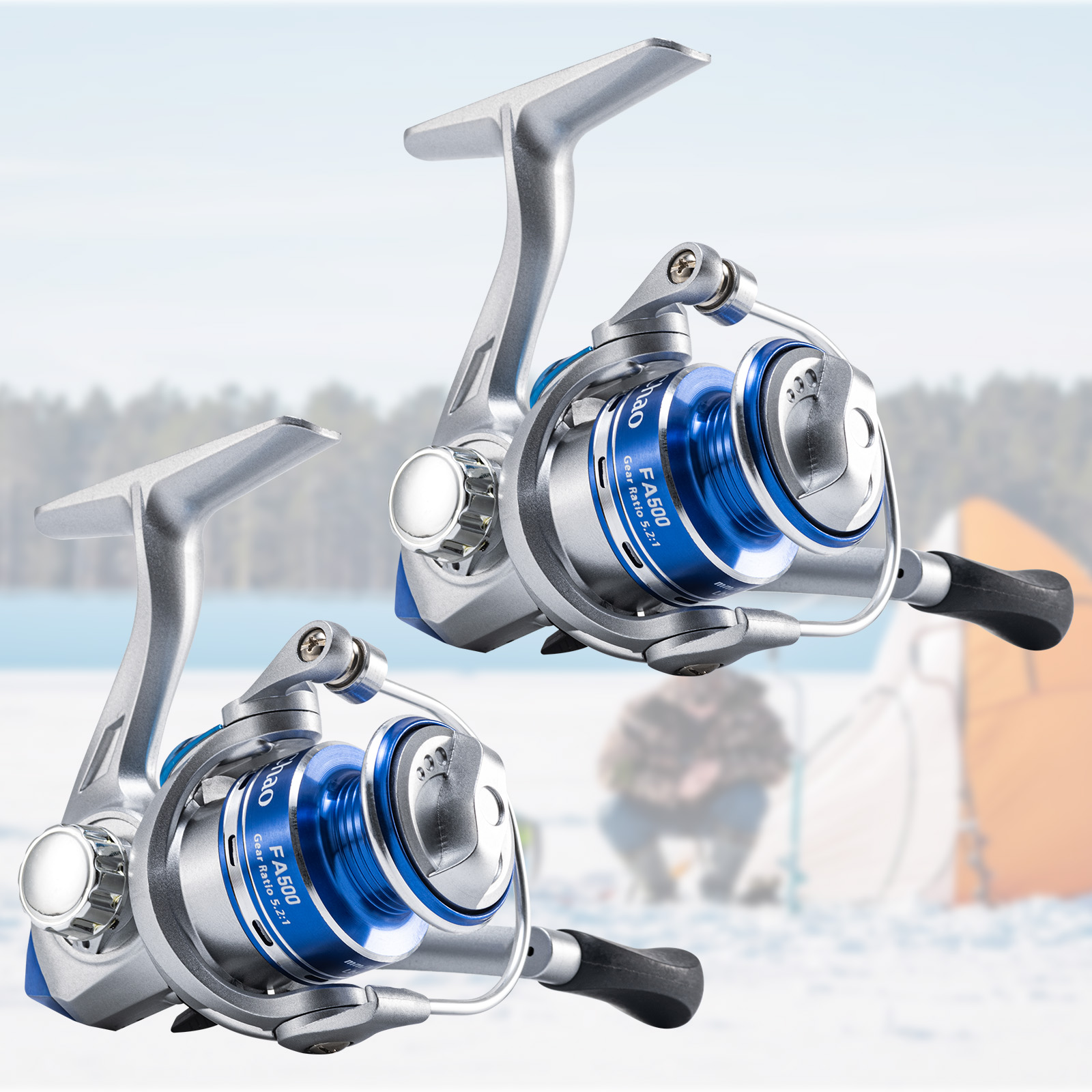 Ice Fishing Reel - Carretes de Pesca en Hielo Goture,