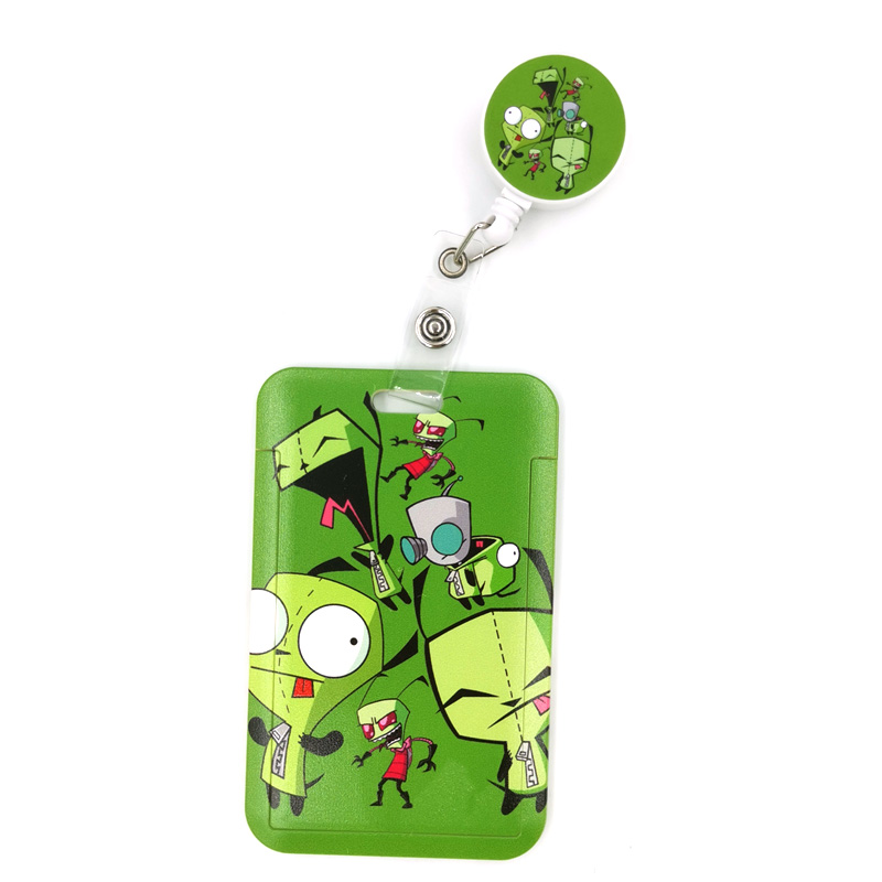 Reel Cover - Invader Zim-funda bonita para tarjeta de