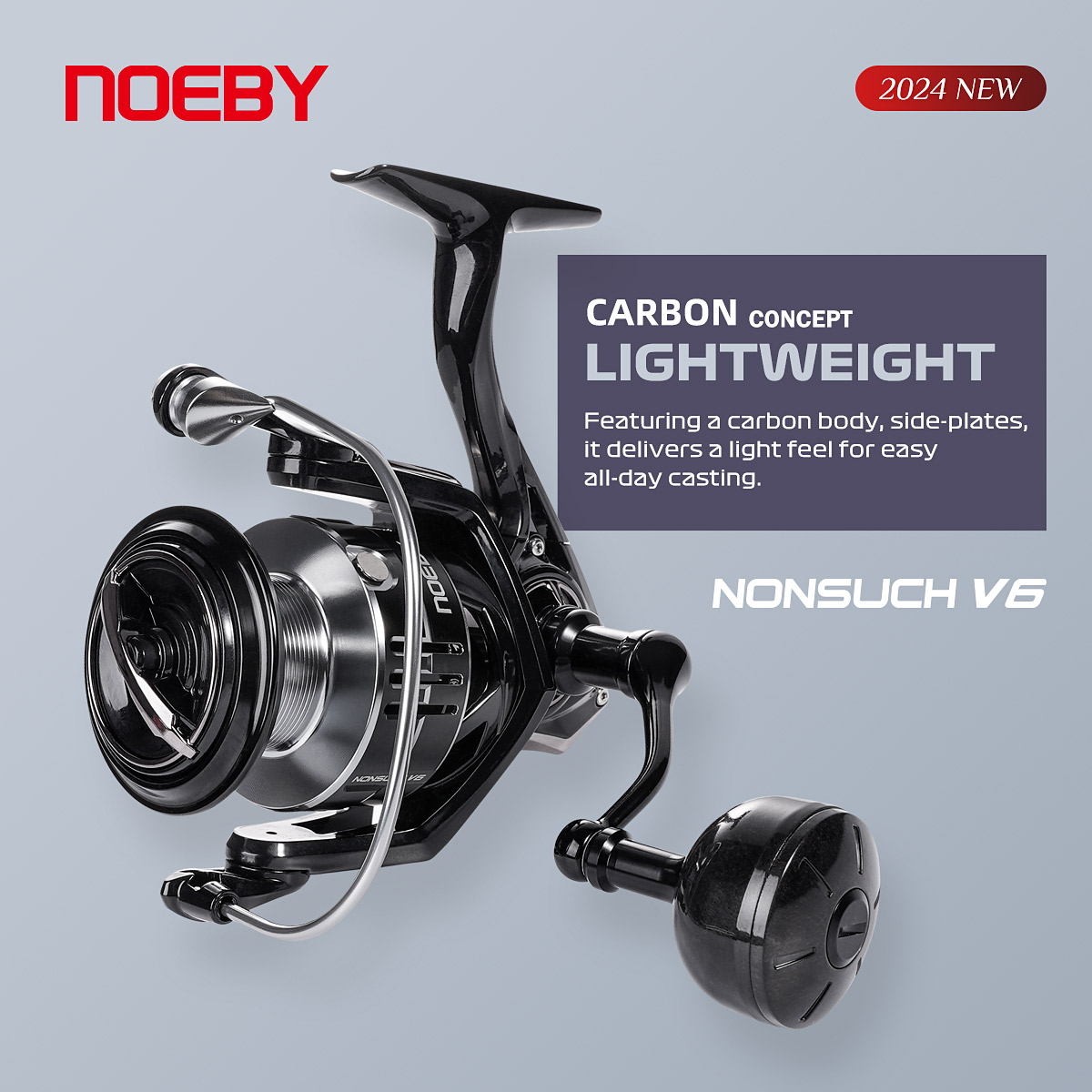 Surf Reel - Carrete de pesca giratorio Noeby de