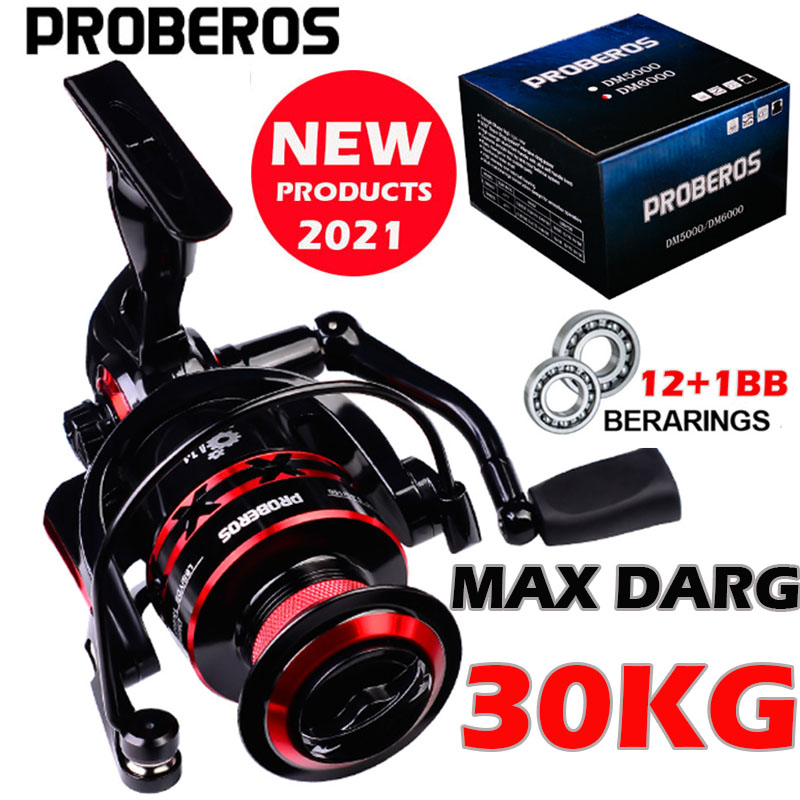 Surf Reel - Carrete giratorio PROBEROS, carrete de pesca