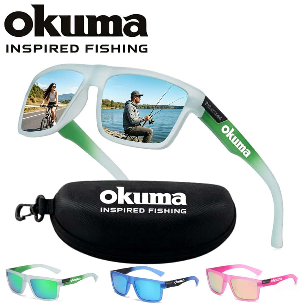 Surf Reel - Gafas de sol polarizadas Okuma con