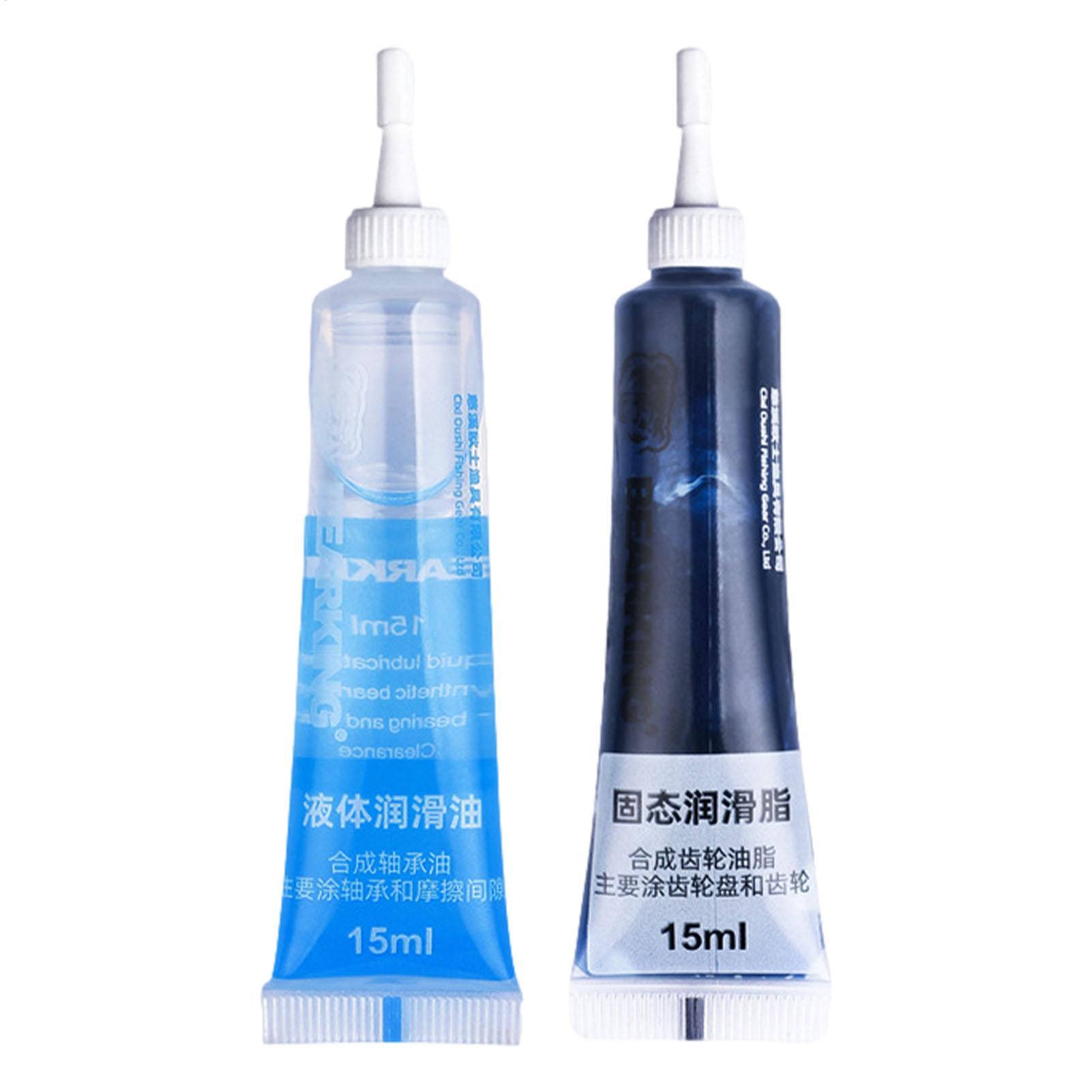 Reel Grease - Grasa y aceite para carrete, 15ml,