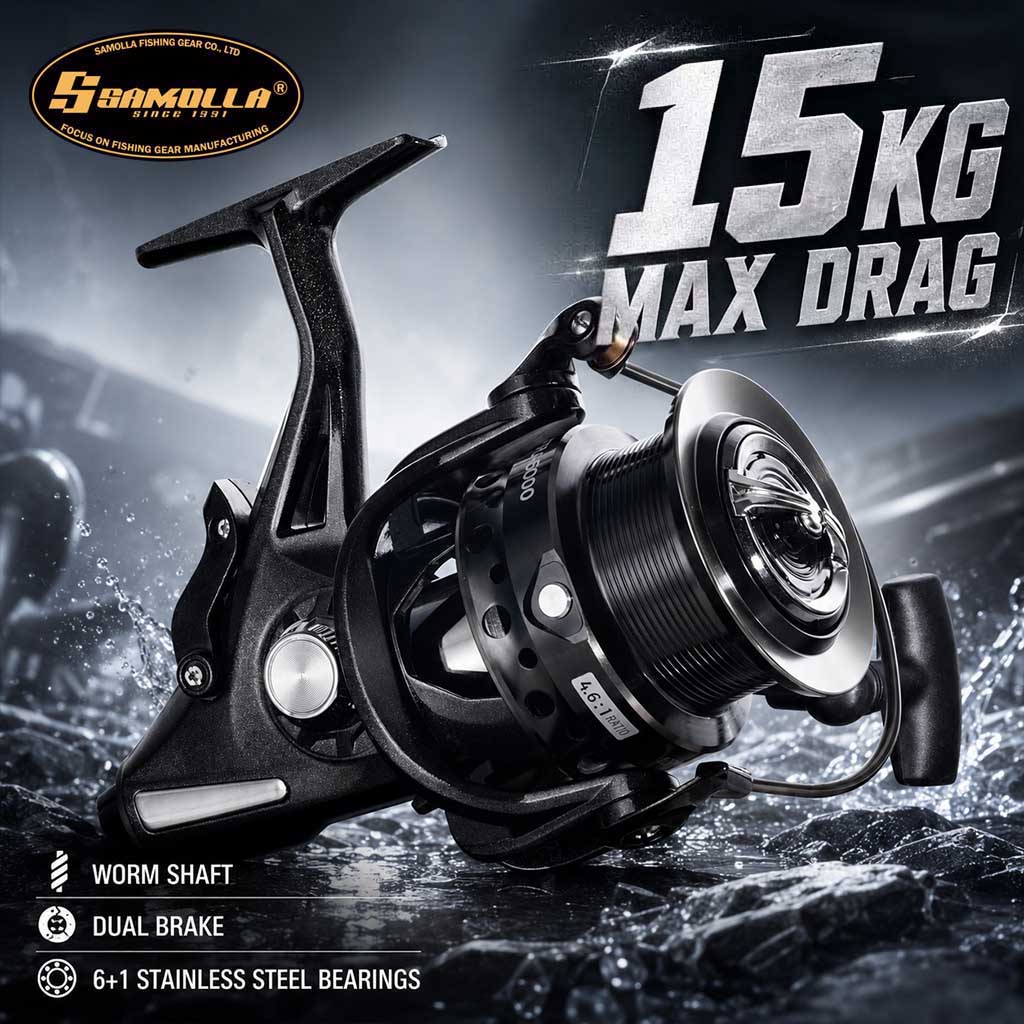 Reel Drag Knob - Carrete de Pesca Giratorio SAMOLLA con