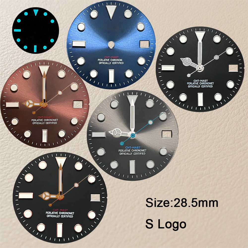 Reel Case - Esfera de Reloj con Logotipo S