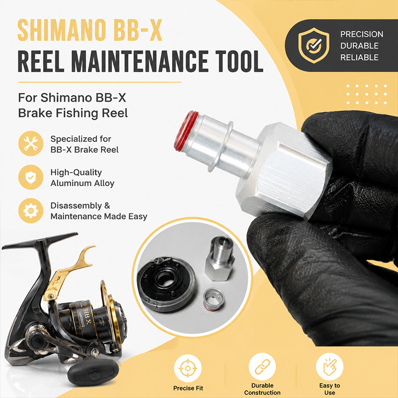 Conventional Reel - Herramienta integrada de desmontaje y reparación