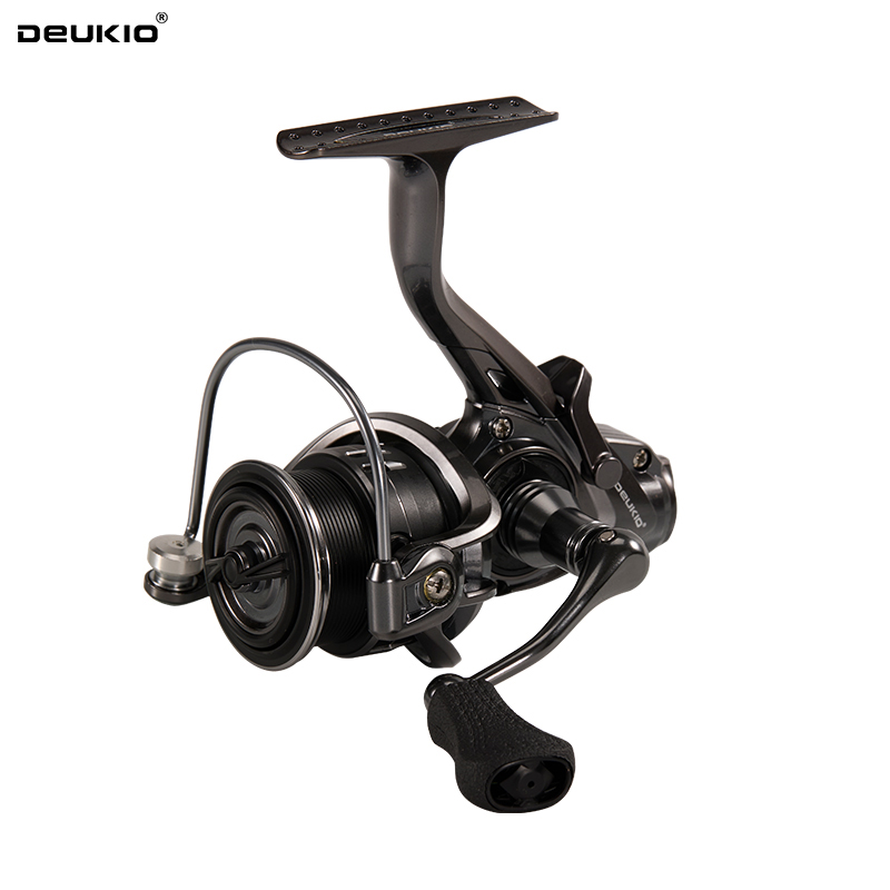 Ice Fishing Reel - DEUKIO 2026 Carrete de Pesca Giratorio