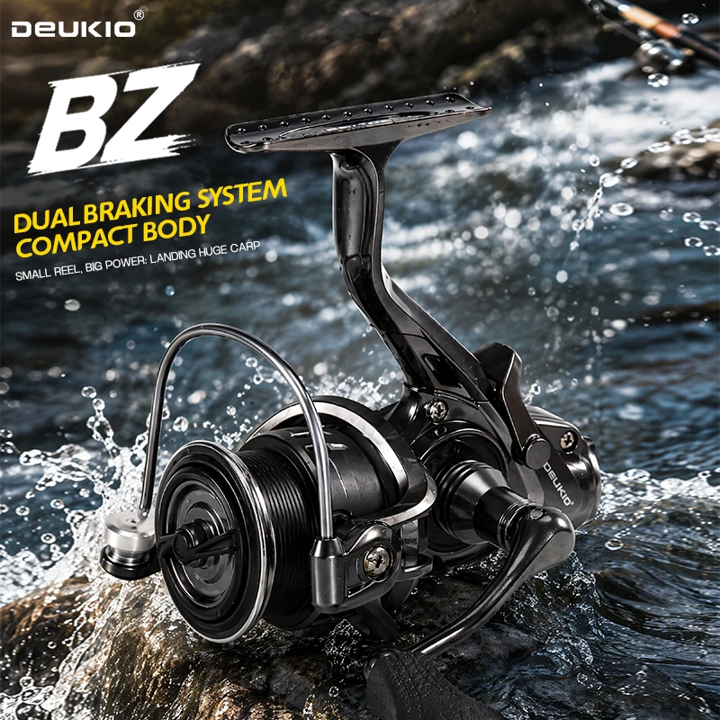 Ice Fishing Reel - Carrete de Pesca Giratorio DEUKIO Mini