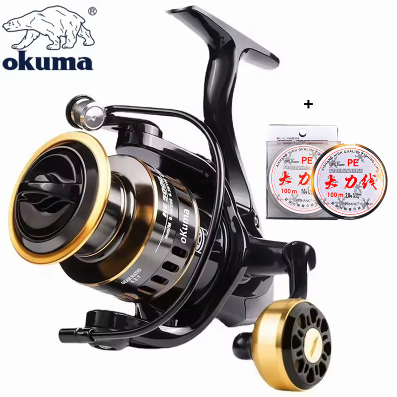 Carrete de Pesca Giratorio OKU - Surf Reel reseña y precio