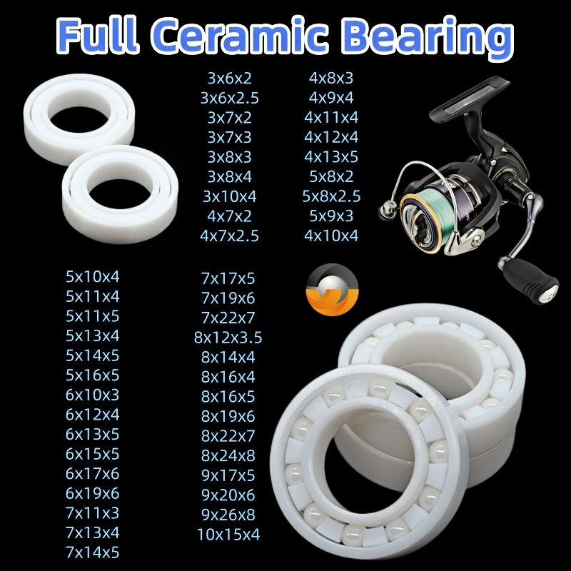 Rodamientos de cerámica de cir - Fly Reel reseña y precio