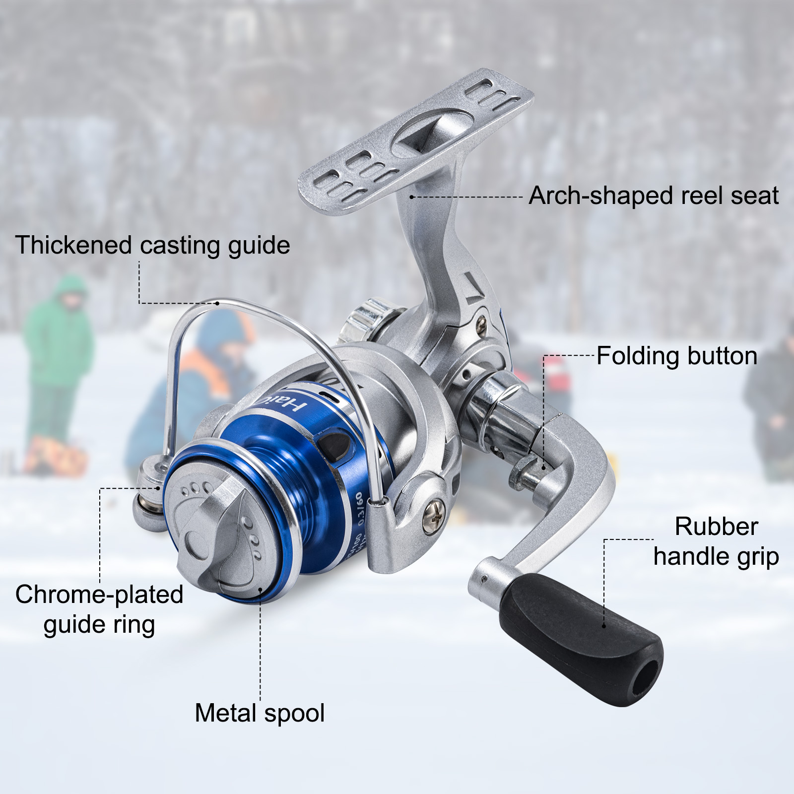 Carretes de Pesca en Hielo Got - Ice Fishing Reel reseña y precio