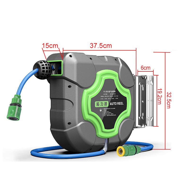 Carrete de manguera retráctil  - Electric Reel reseña y precio