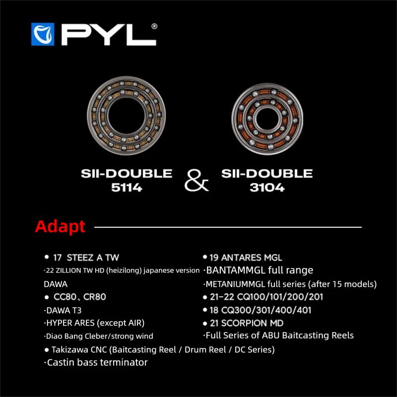PYL SII Rodamiento de bolas de - Reel Spare Spool reseña y precio