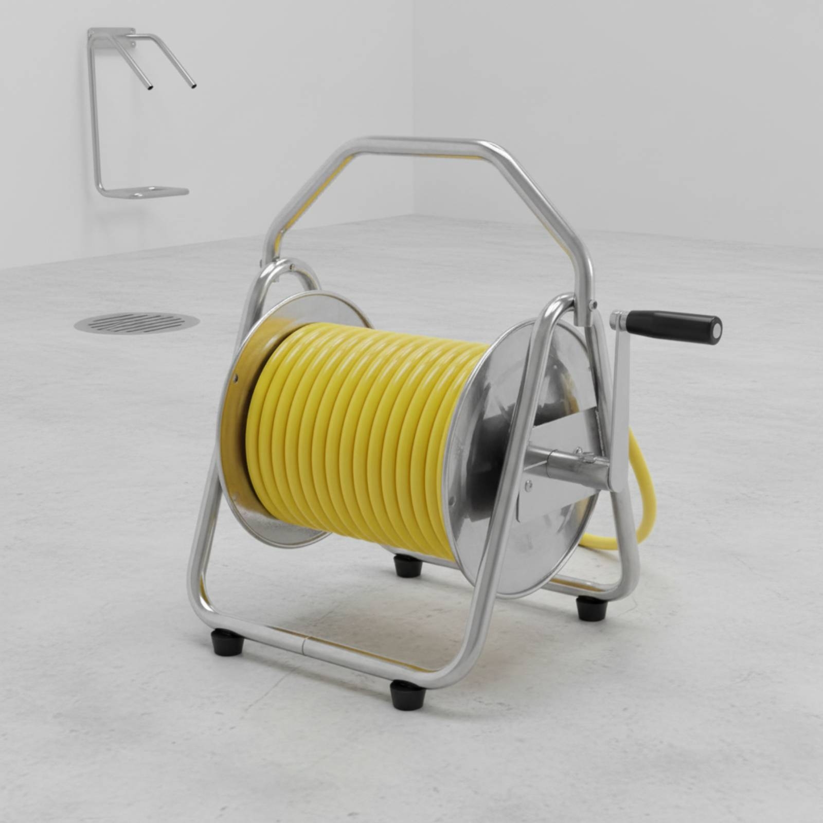 Carrete de Manguera Metálico d - Reel Handle reseña y precio