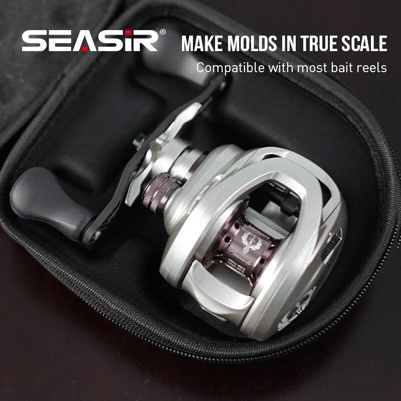 SEASIR Commando patrón de fibr - Spincast Reel reseña y precio