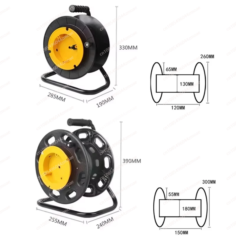 Carrete de cable de fibra ópti - Reel Handle reseña y precio