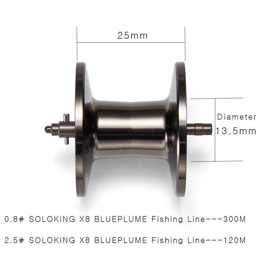 SOLOKING ASHMOON Deep Spool Ca - Reel Spare Spool reseña y precio