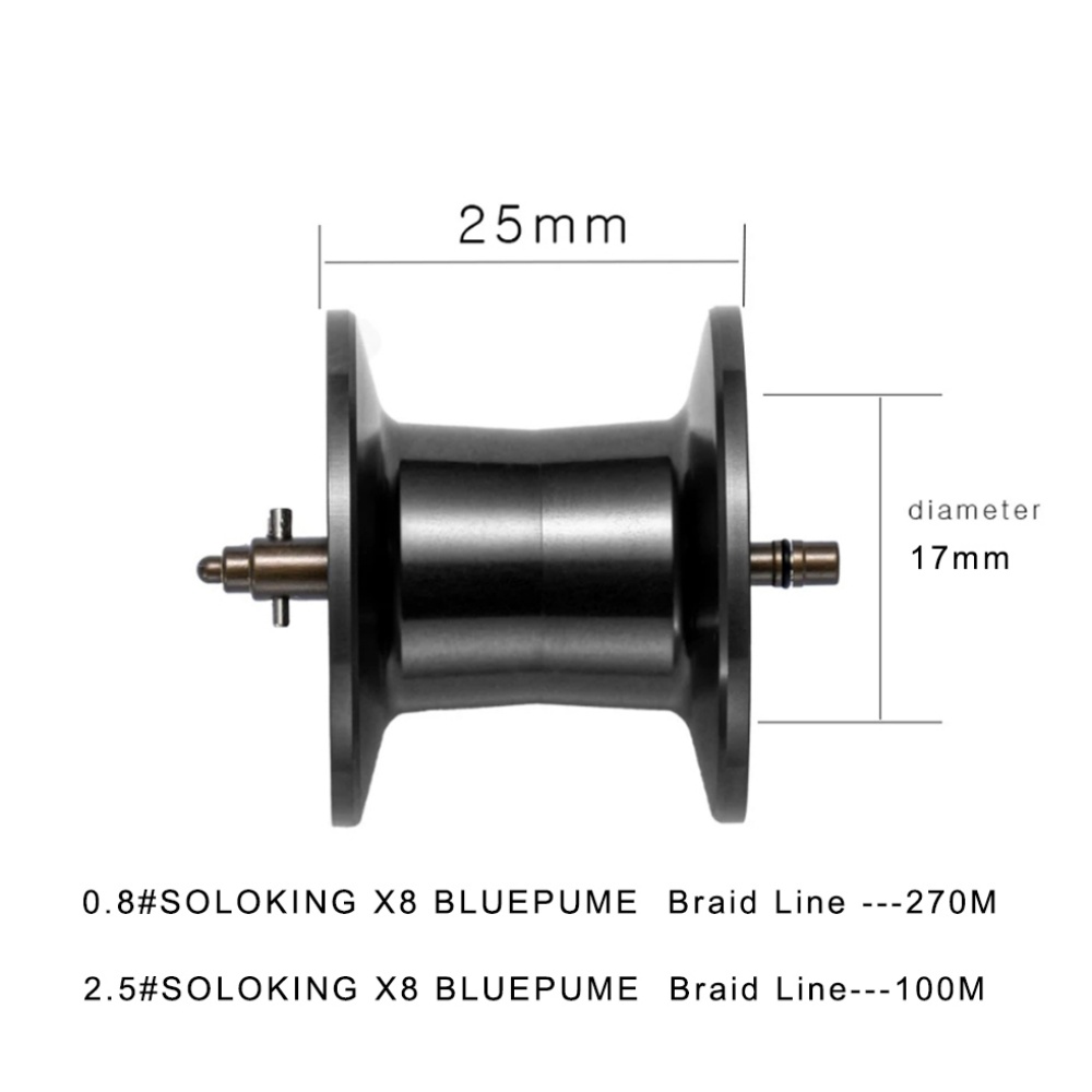 SOLOKING ASHMOON Deep Spool Ca - Reel Spare Spool reseña y precio