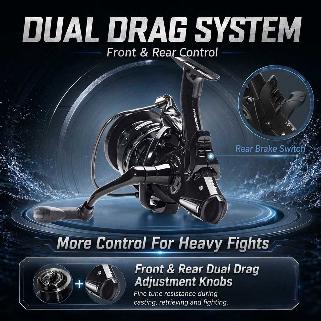 Carrete de Pesca Giratorio SAM - Reel Drag Knob reseña y precio