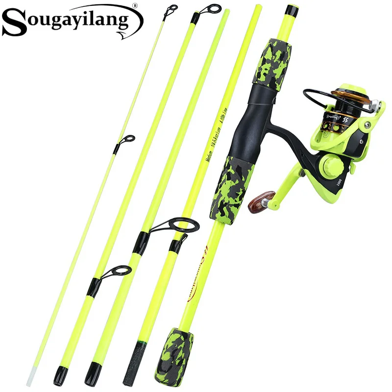Sougayilang - Combo de Caña de - Conventional Reel reseña y precio