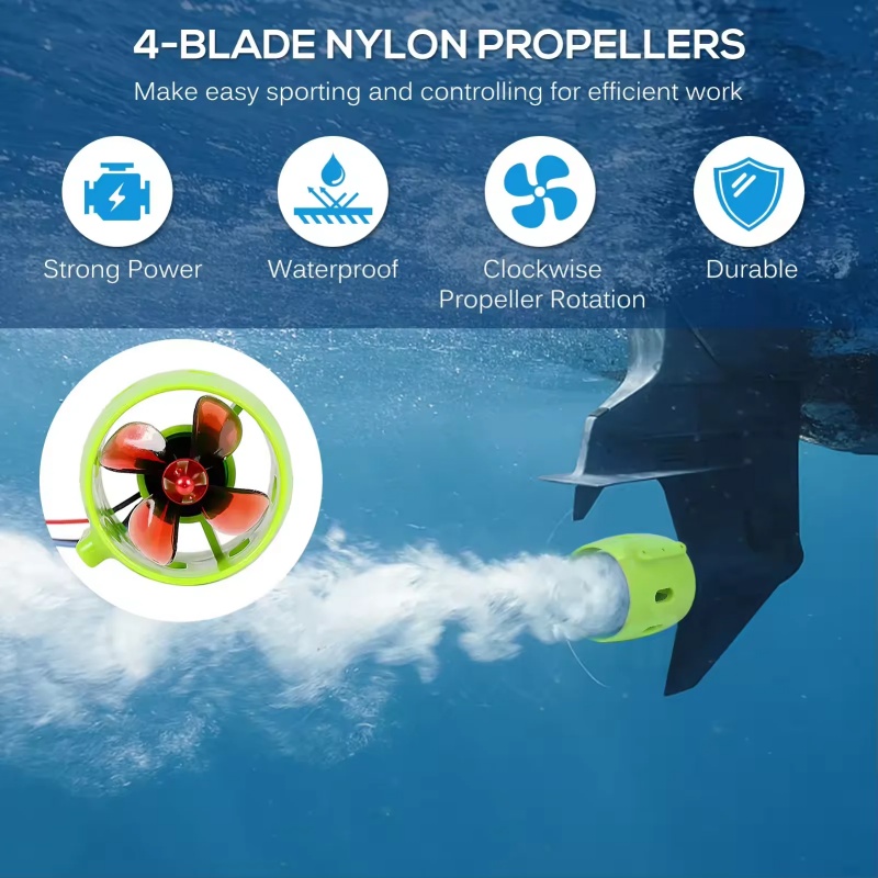 Propulsor Subacuático sin Esco - Trolling Reel reseña y precio
