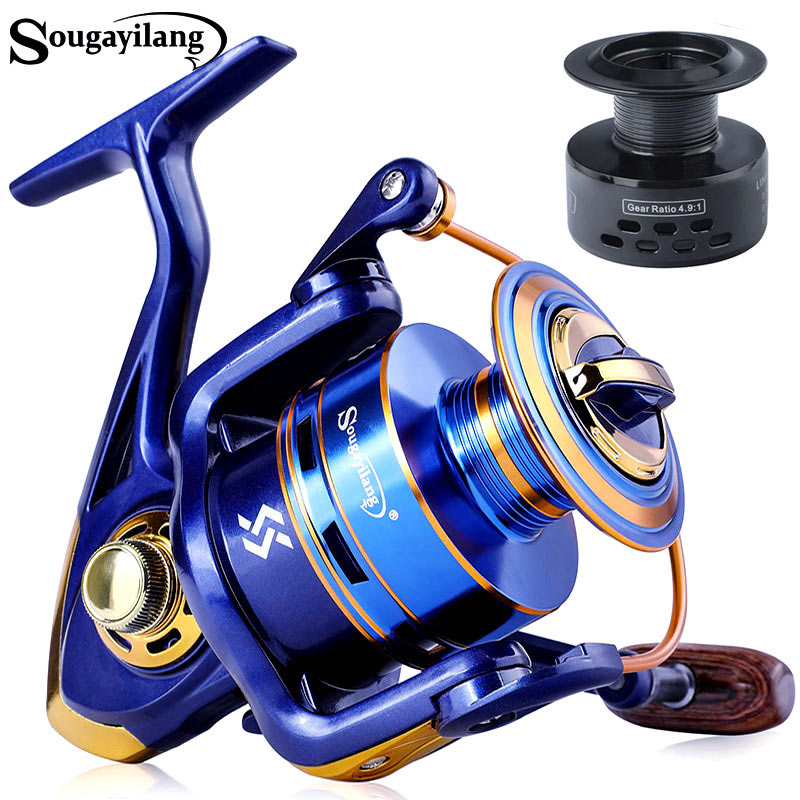 Sougayilang-carrete de Pesca g - Surf Reel reseña y precio