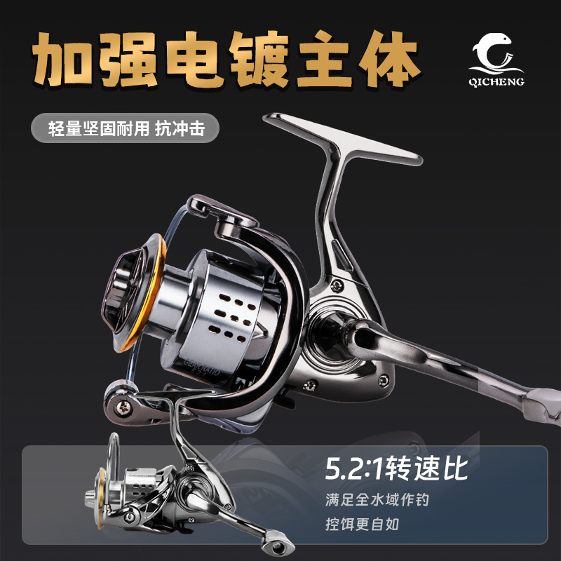 Carrete de Pesca Giratorio Ult - Ice Fishing Reel reseña y precio