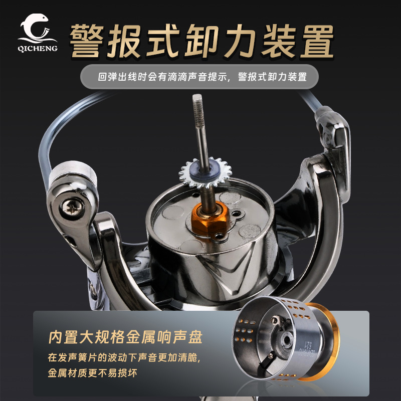 Carrete de Pesca Giratorio Ult - Ice Fishing Reel reseña y precio