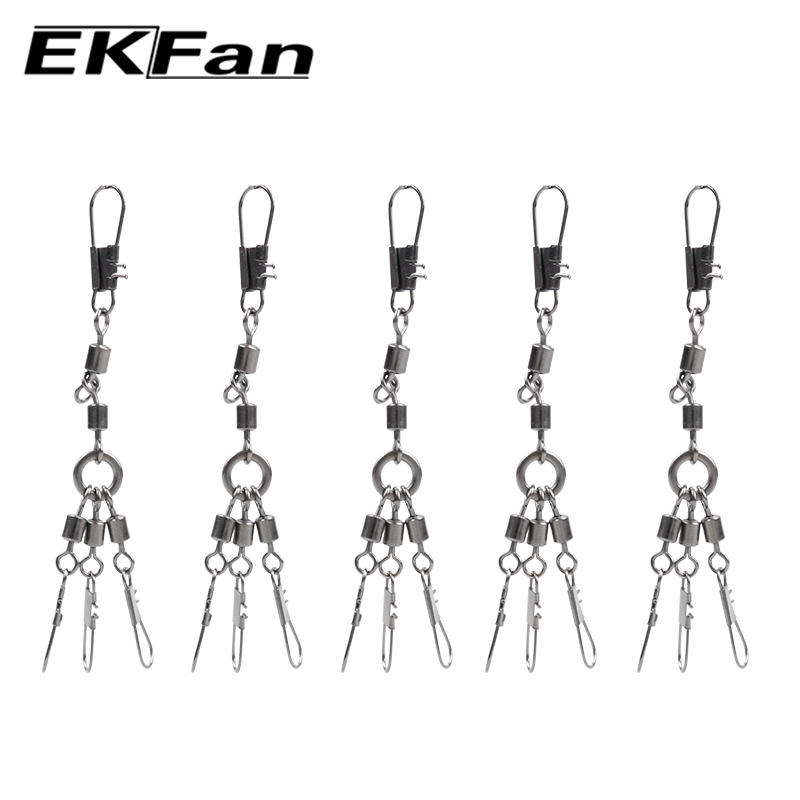 EKFan 5 piezas Conector de ani - Conventional Reel reseña y precio