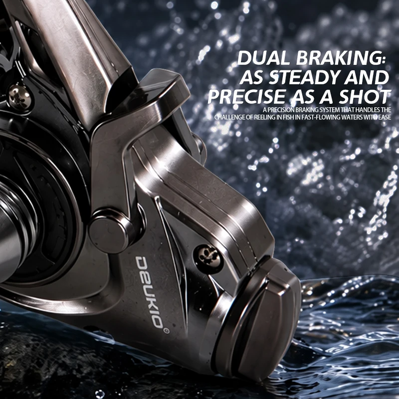 Carrete de Pesca Giratorio DEU - Ice Fishing Reel reseña y precio
