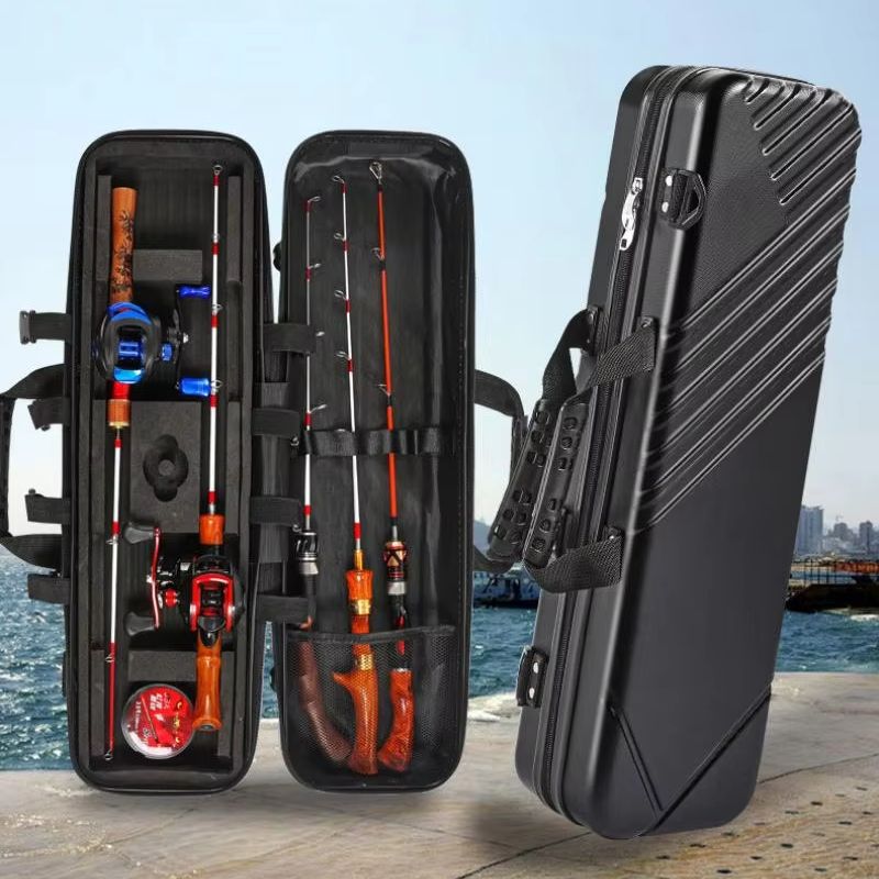 Bolsa de caña de pescar en hie - Ice Fishing Reel reseña y precio