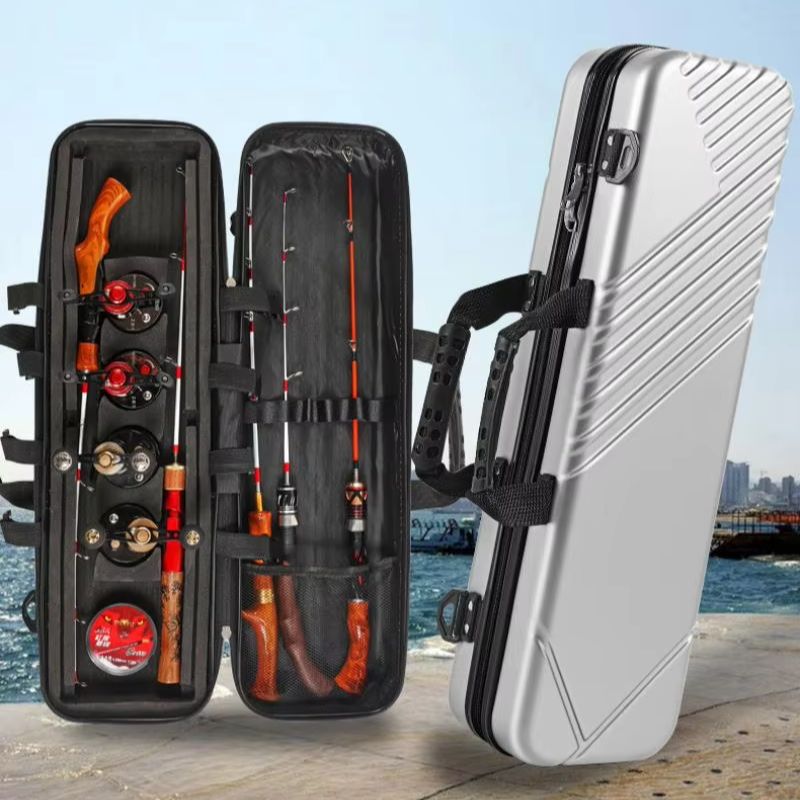 Bolsa de caña de pescar en hie - Ice Fishing Reel reseña y precio