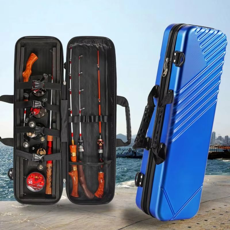 Bolsa de caña de pescar en hie - Ice Fishing Reel reseña y precio