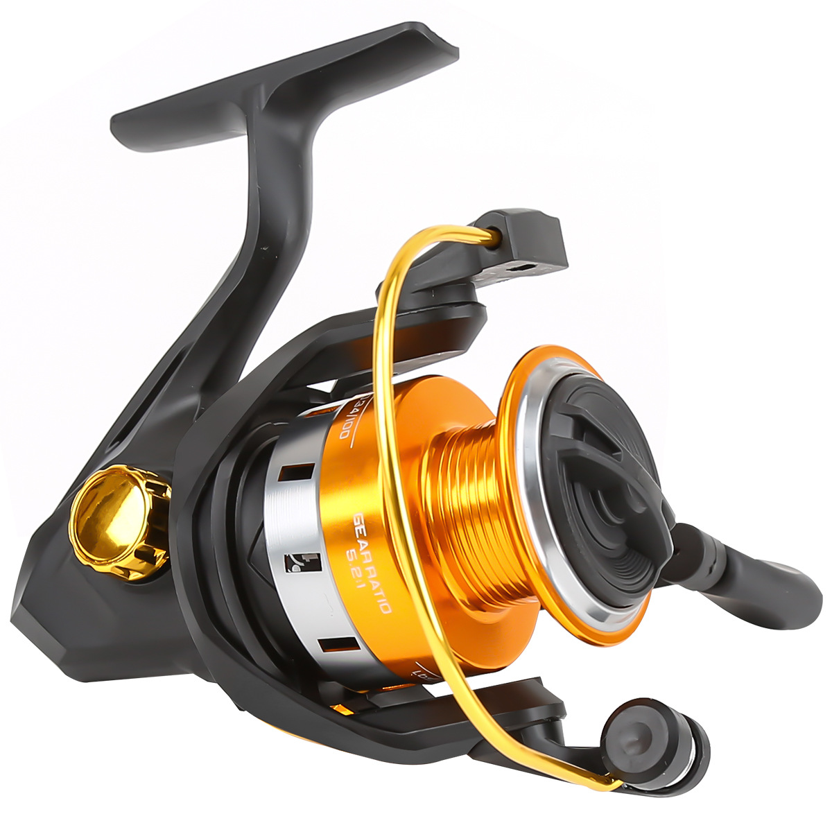 Carrete de Pesca Giratorio con - Ice Fishing Reel reseña y precio